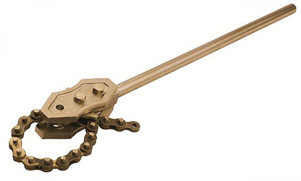 картинка Ключ искробезопасный трубный цепной тяжелый ENDRES 0520510S — Gedore-tools.ru