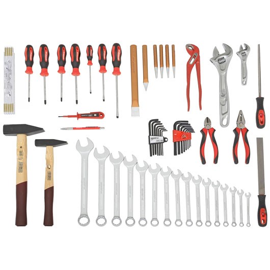 картинка R21000059 Универсальный полный набор инструментов 59 предметов GED REDRED 3301632 — Gedore-tools.ru