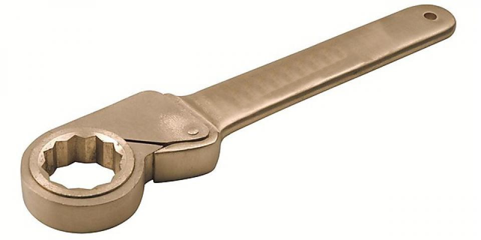 картинка Ключ искробезопасный накидной трещоточный 12-тигранный ENDRES 0137402C — Gedore-tools.ru