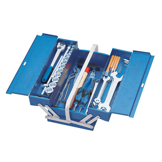 картинка S 1151 Инструментальный чемодан с набором инструментов  | Sortiment S 1151 + Werkzeugkasten 1335 L GED RED 6610660 — Gedore-tools.ru